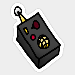 Walkie Talkie Sticker